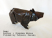 alt : Photo Origami BEar, Author : Stephen Weiss, Folded by Tatsuto Suzuki